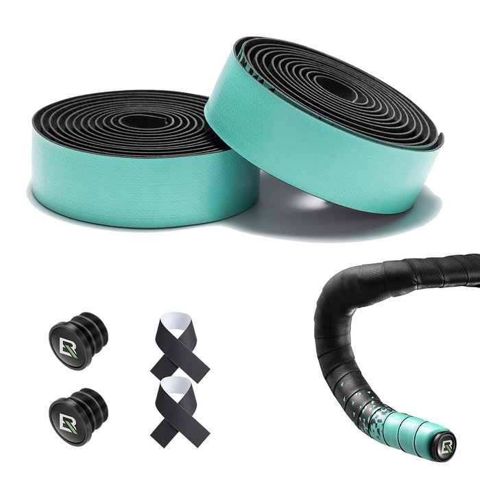 ROCKBROS Road Bike Handle Straps EVA Durable Grip Tape with Handlebar Plugs
