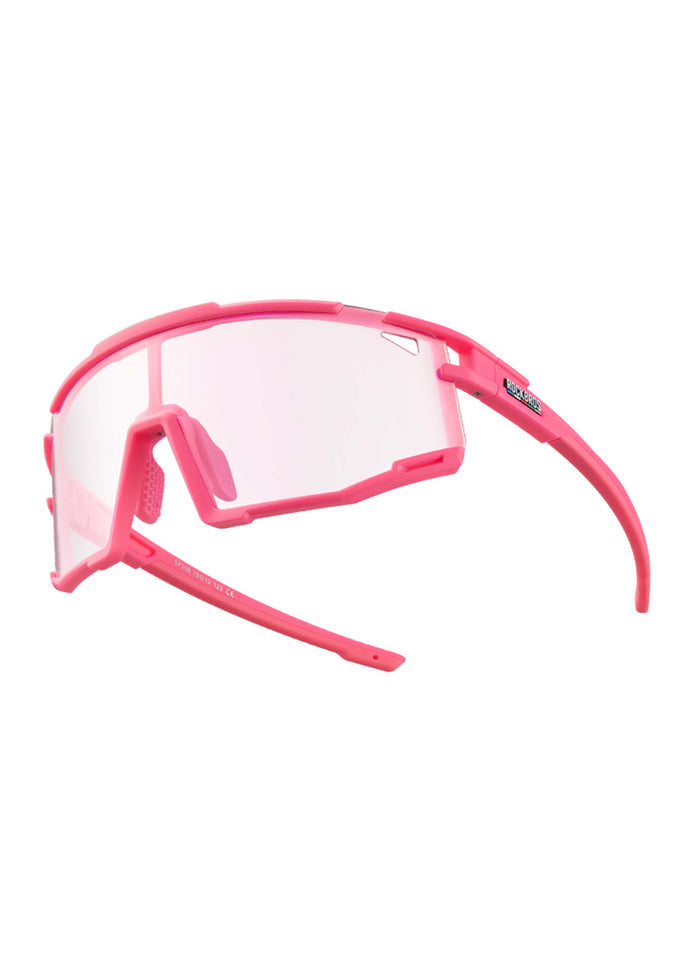 ROCKBROS Road-to-Sky Cycling Glasses - Polarized/Color Changing #Color_Color Changing Pink