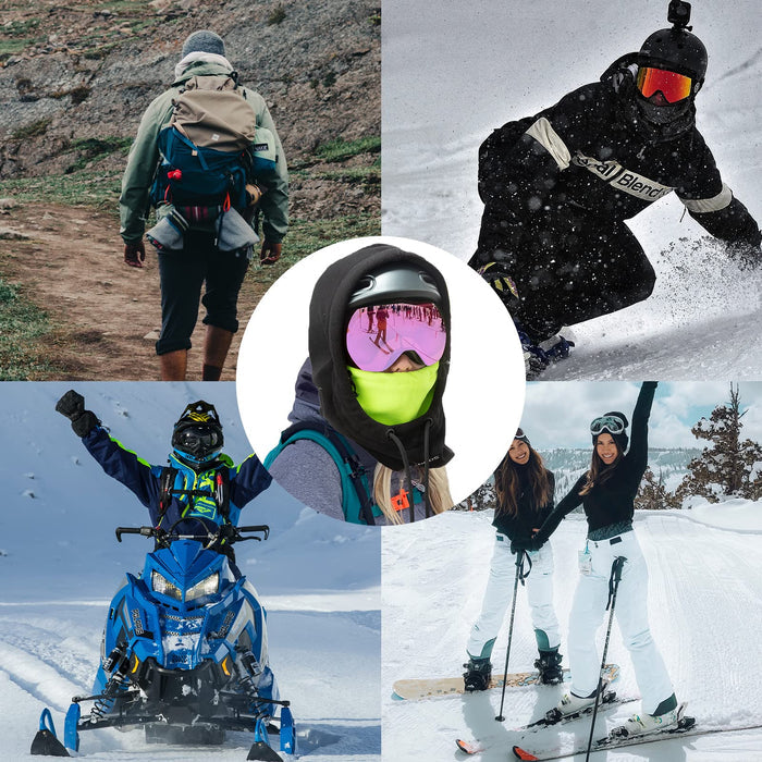 ROCKBROS Ski Mask Balaclava Windproof Thermal Hood for Men & Women - ROCKBROS-UK