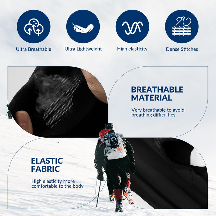 ROCKBROS Ski Mask Balaclava, Windproof Thermal Winter Mask for Cycling & Sports - ROCKBROS-UK