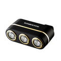 rockbros smart rear bike light with 3-colour led and brake-sensing technology
