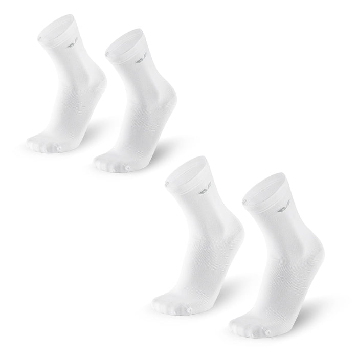 ROCKBROS TVI Performance Cycling Socks 2-Pairs Lightweight Breathable Crew - ROCKBROS-UK
#Color_White