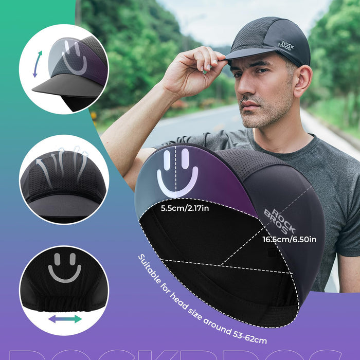 ROCKBROS UPF 50+ Summer Cycling Cap Lightweight Breathable Under Helmet - ROCKBROS-UK