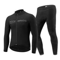 ROCKBROS Windproof Cycling Suit Jacket and Trousers Set with Rear Pockets
