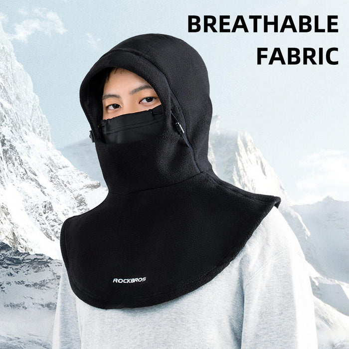ROCKBROS Winter BalaclavaWarm Windproof Fleece Ski Face Mask