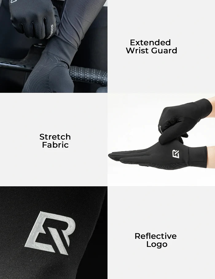 Thermal cycling gloves windproof design keeps hands warm
