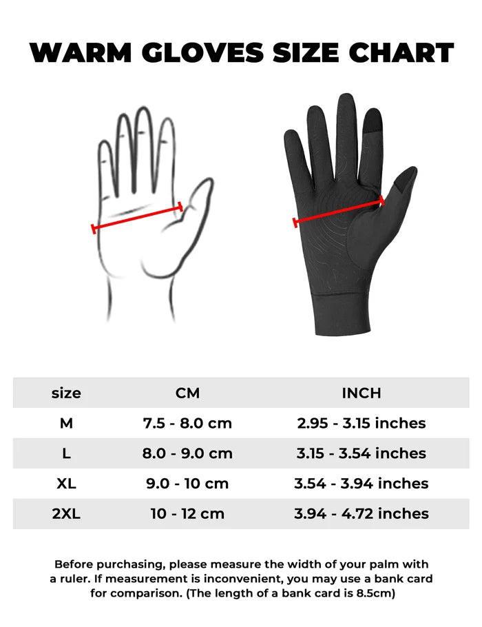 Thermal cycling gloves windproof design keeps hands warm