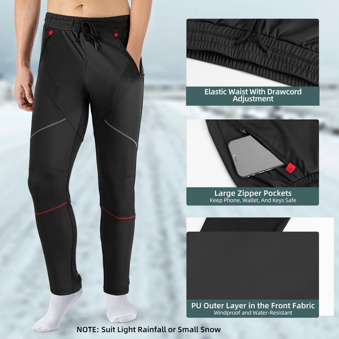 ROCKBROS Winter Cycling Suit Thermal Set Men's Cycling Jacket/Trouser