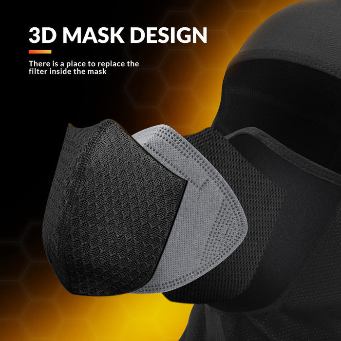 ROCKBROS Winter Windproof Balaclava Full Face Mask for Motorbike Ski Unisex