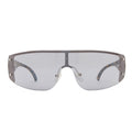 Rumour Gold Leopard Uni-Sex Wrap Sunglasses | Aire