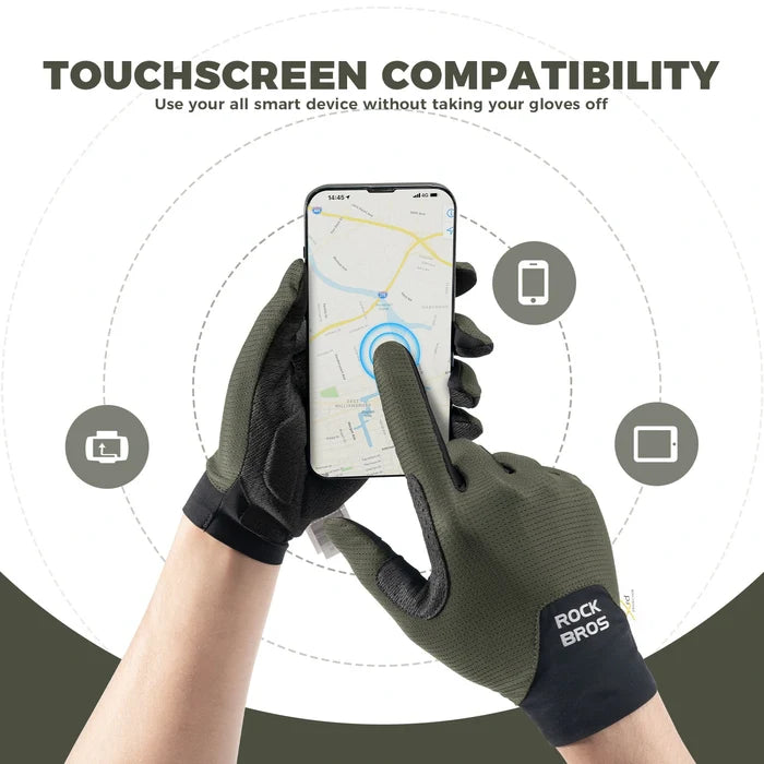 S403-1 Summer Cycling Gloves Padded, Breathable & Touchscreen | ROCKBROS