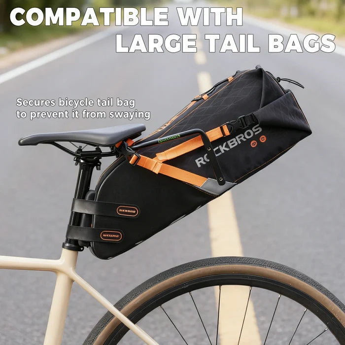 ROCKBROS saddle rail bottle cage black anti-shake