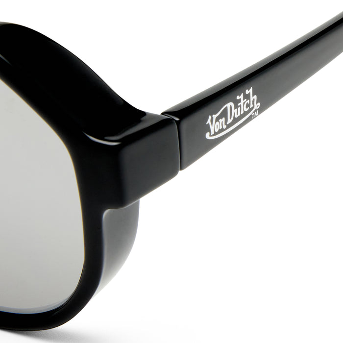 Shameless Black Uni-Sex Aviator Sunglasses | Aire