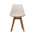 SILLA DE VISITA STARKEN EN PIEL WITH PU WHITE
