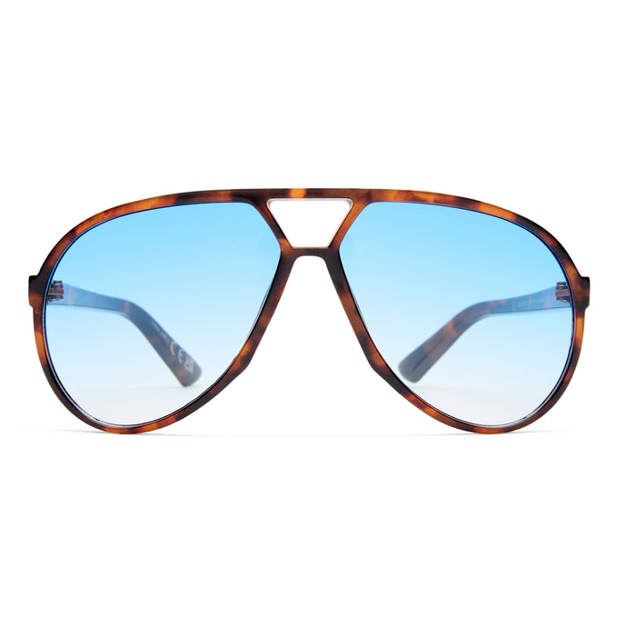 Skyveil Amber Tort Uni-Sex Aviator Sunglasses | Aire