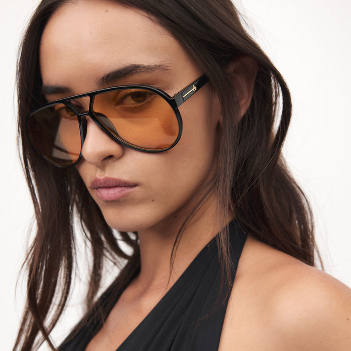 Skyveil Black Uni-Sex Aviator Sunglasses | Aire