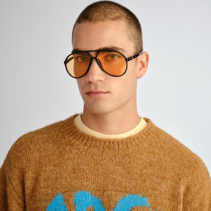 Skyveil Black Uni-Sex Aviator Sunglasses | Aire