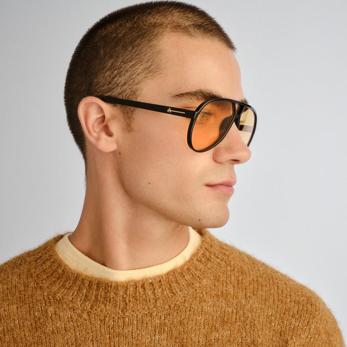 Skyveil Black Uni-Sex Aviator Sunglasses | Aire