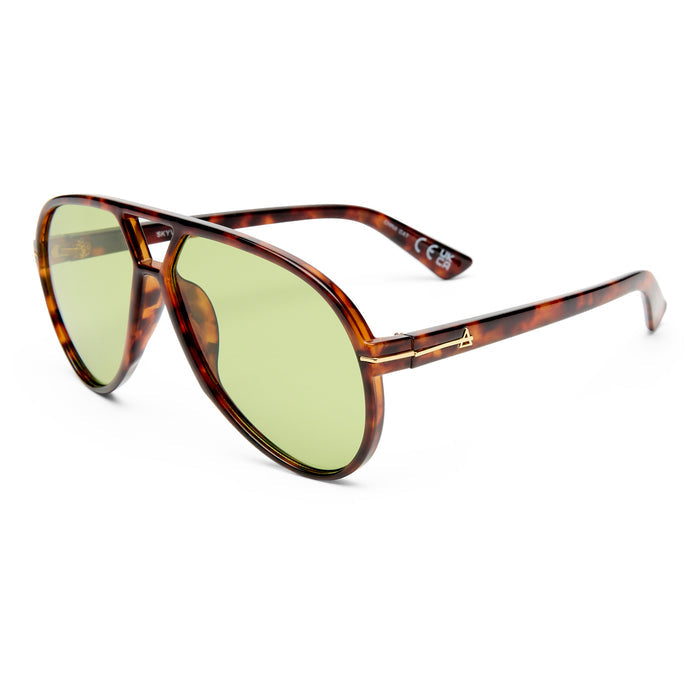 Skyveil Dark Tort Uni-Sex Aviator Sunglasses | Aire