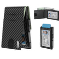 Slim Aluminum Wallet for Men with RFID Blocking