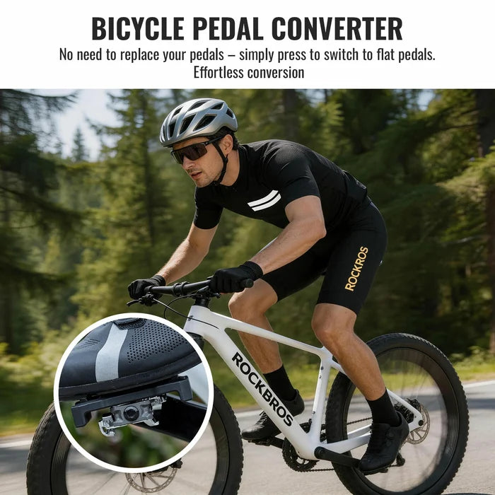 ROCKBROS spd pedal adapter compatible with shimano m520 m540 m8000 m9000