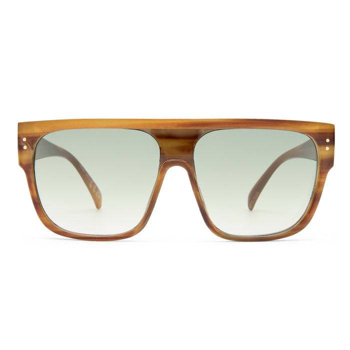 Starwake Chocolate Haze Uni-Sex Square Sunglasses | Aire