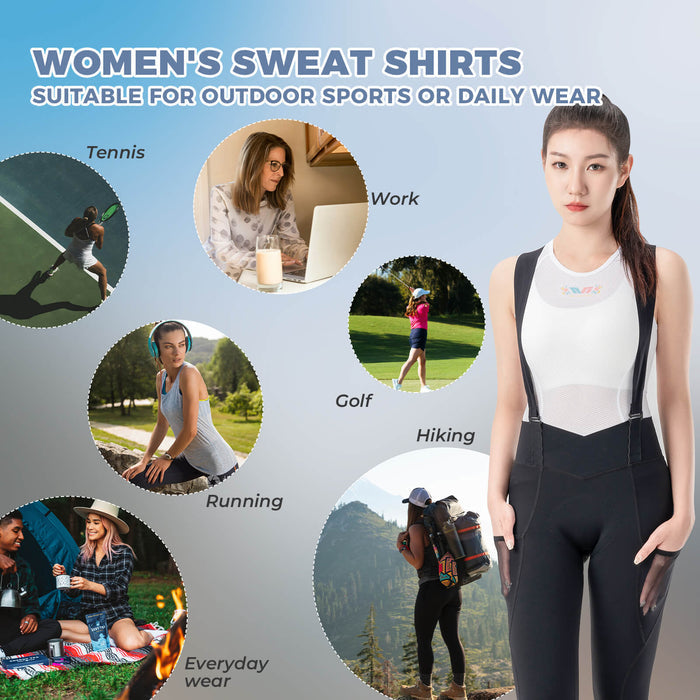TVI Women’s Cycling Sweatshirt – Breathe Easy, Ride Comfortably!​