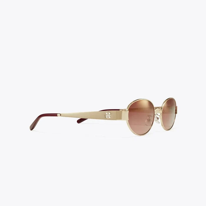 Tory Burch TY6116 - Women Gradient Oval Sunglasses