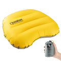 A down yellow inflatable ultra-light waterproof camping pillow#color_yellow