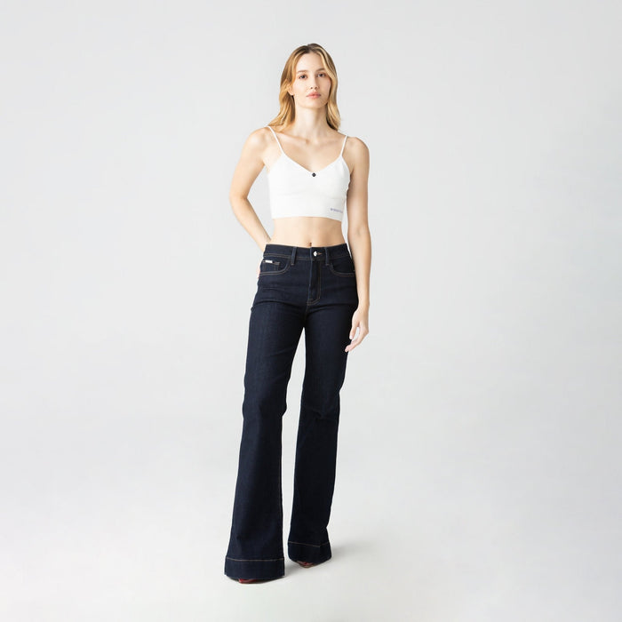 VASALLO JEAN WOMEN BLUE DENIM - Monastery | Tienda Oficial Colombia