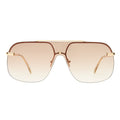 Venatici Bright Gold Female Aviator Sunglasses | Aire