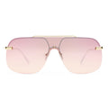 Venatici Gold Female Aviator Sunglasses | Aire