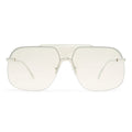 Venatici Silver Female Aviator Sunglasses | Aire