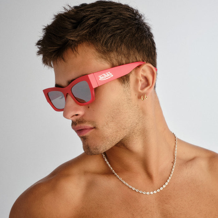 Vendetta Cherry Red Female Cat-Eye Sunglasses | Aire