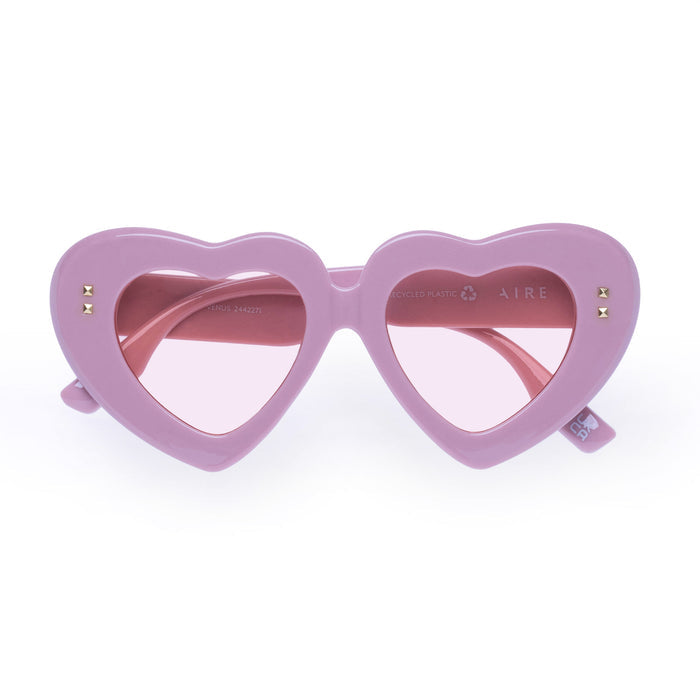 Venus Candy Pink Female Round Sunglasses | Aire
