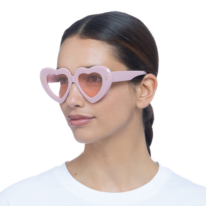 Venus Candy Pink Female Round Sunglasses | Aire