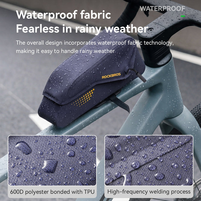 Waterproof Magnetic Top Tube Bike Bag