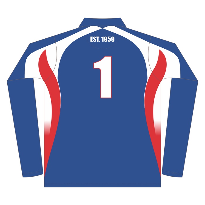 Wellington Warriors polo ls back
