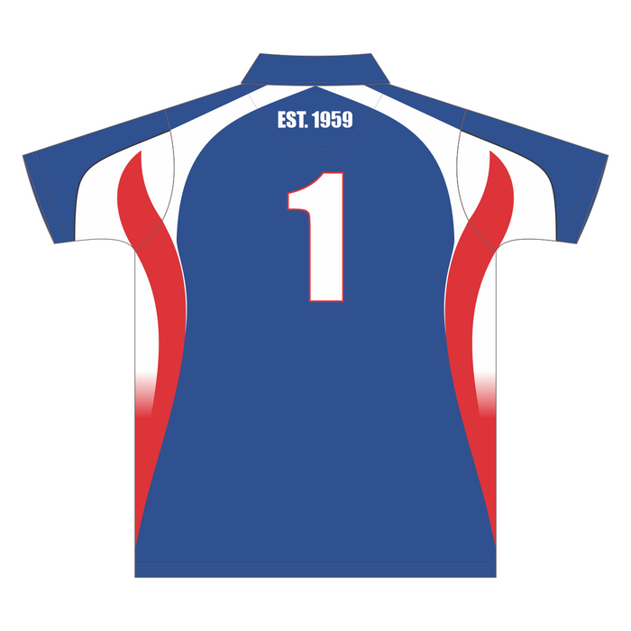 Wellington Warriors polo ss back