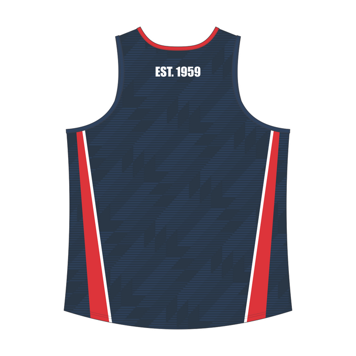 Wellington Warriors singlet back