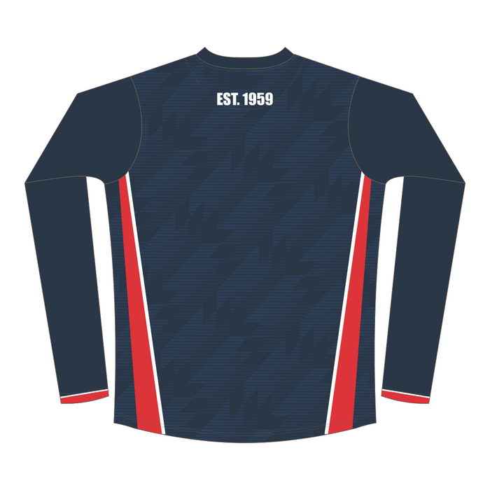 Wellington Warriors tee back LS