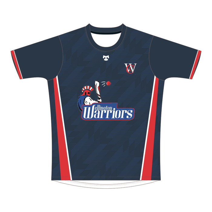 Wellington Warriors tee front
