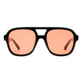 Whirlpool Black Uni-Sex Aviator Sunglasses | Aire