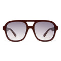 Whirlpool Burgundy Female Aviator Sunglasses | Aire