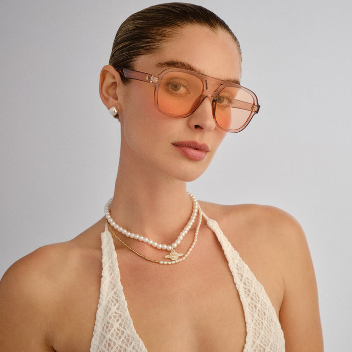 Whirlpool Sand Female Aviator Sunglasses | Aire