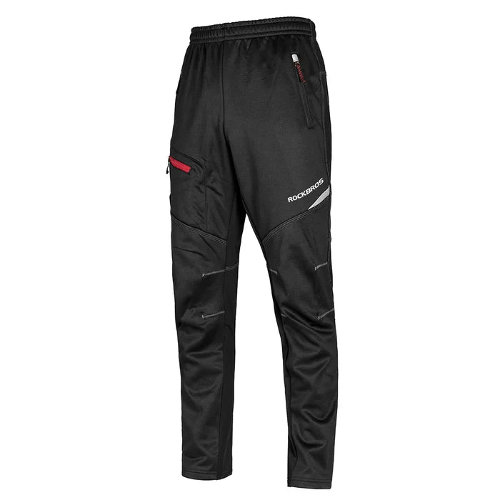 Winter Cycling Clothing Set with Windproof Jacket & Trousers