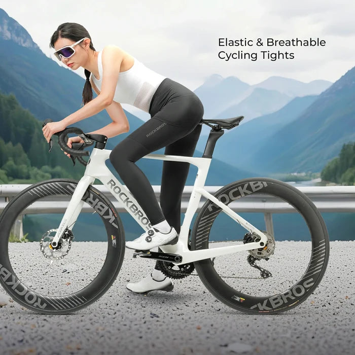ROCKBROS womens padded cycling trousers breathable