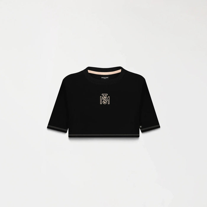 YLAIA CROP TOP WOMEN BLACK - Monastery | Tienda Oficial Colombia