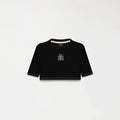 YLAIA CROP TOP WOMEN BLACK - Monastery | Tienda Oficial Colombia