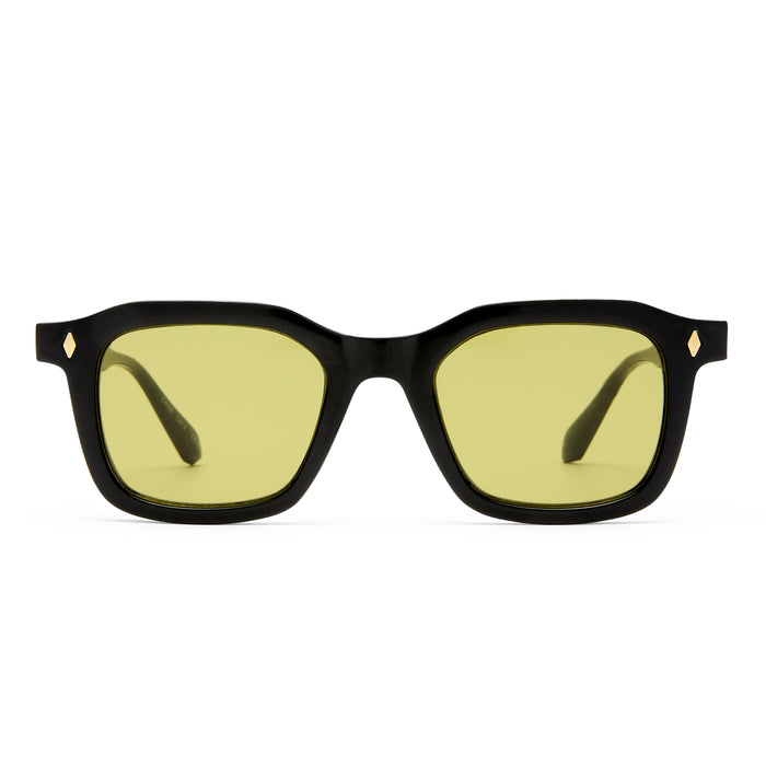 Zodiac Black Uni-Sex Square Sunglasses | Aire